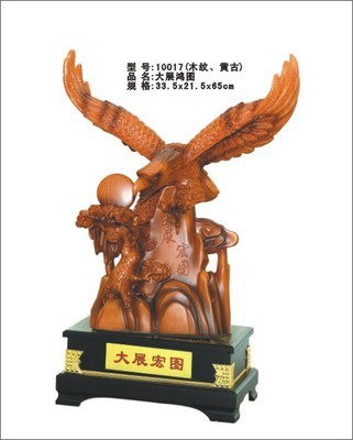 【特價供應(yīng)青古黃古樹紋大展宏圖鷹 專利產(chǎn)品(圖)】價格,廠家,圖片,塑料、樹脂工藝品,義烏市稠城星辰工藝品商行-