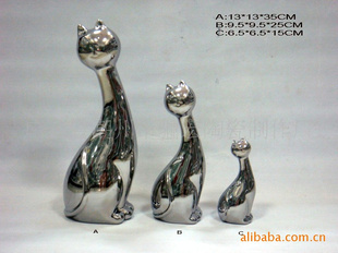 批發(fā)供應現代家居擺飾動物系列 潮州陶器工藝品公司的精致工藝